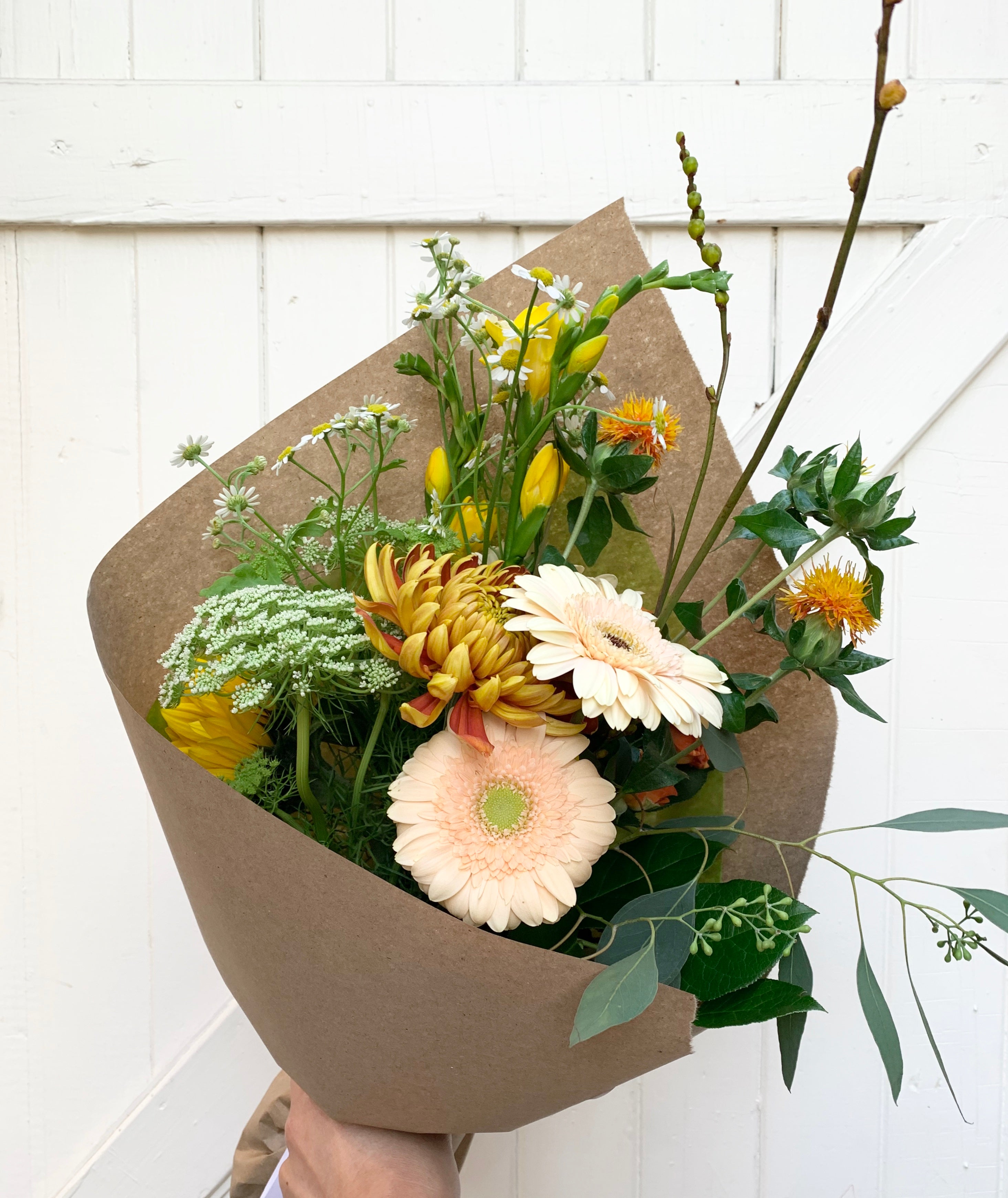 bi-weekly hand tied bouquet subscription