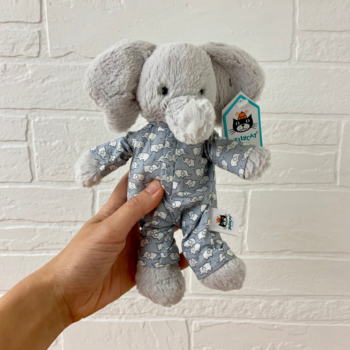 bedtime elephant small by jellycat Studio Bloom