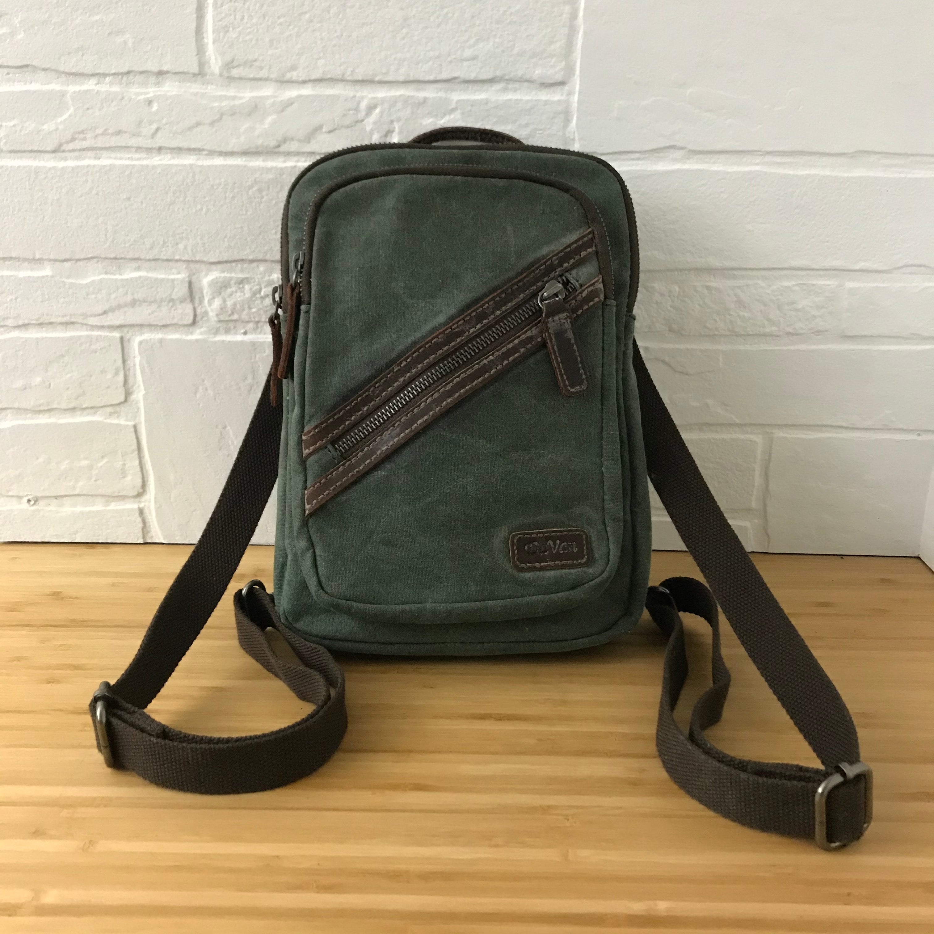 daVan backpack / small shoulder bag - green