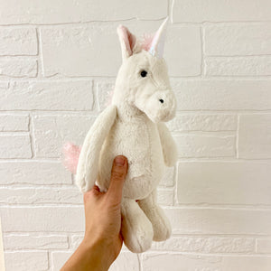 bashful unicorn medium by jellycat